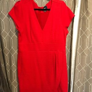 Anthropologie Maeve red dress